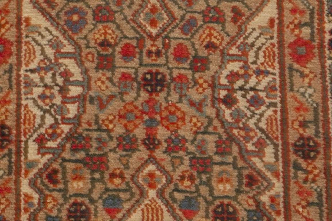 Antique Persian Hamadan handmade wool runner
Size: 3'0