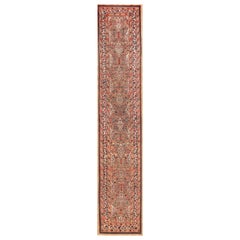 Antique Persian Hamadan Handmade Wool Runner