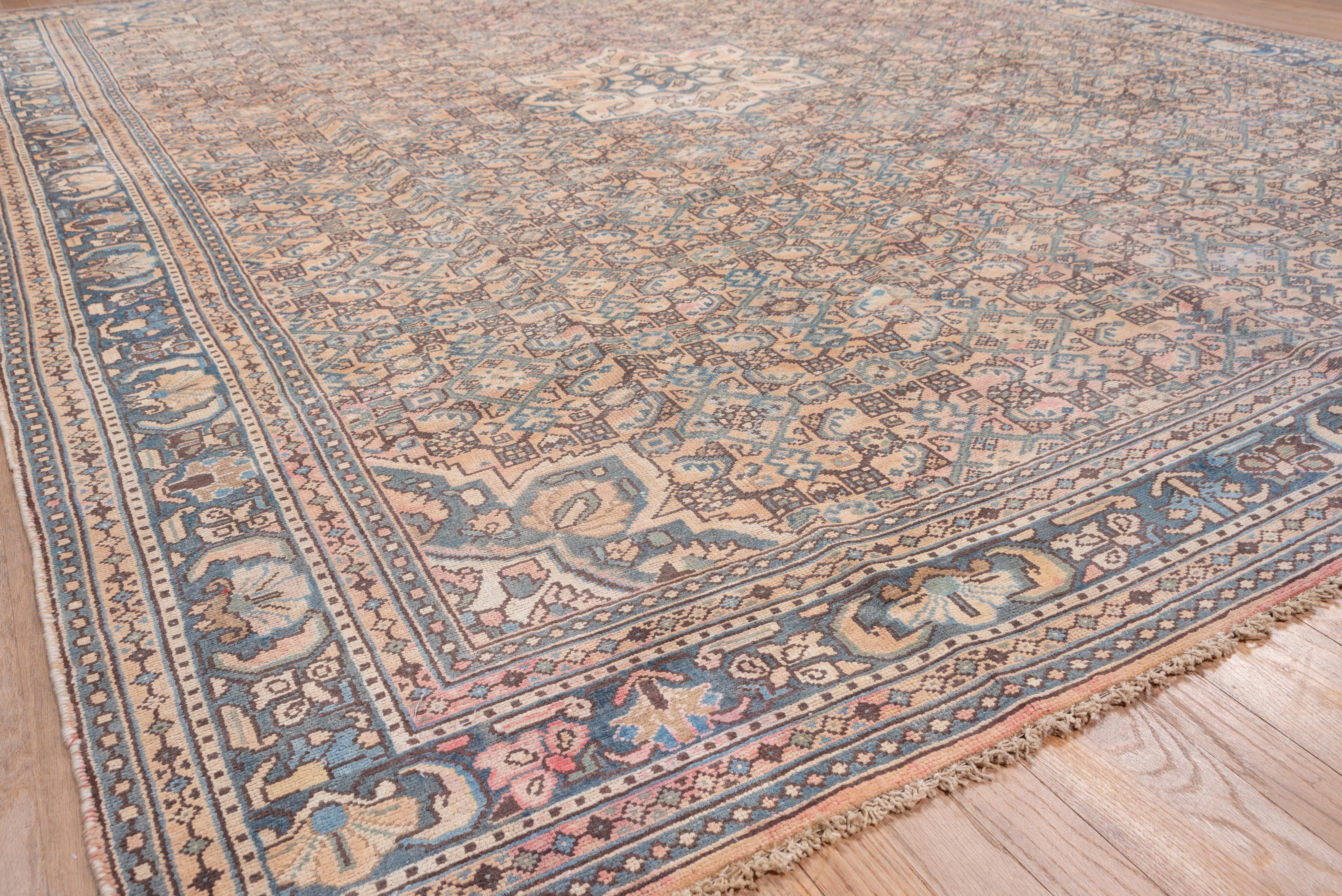 Antique Persian Hamadan Carpet, Soft Colors, circa 1920s In Good Condition In New York, NY