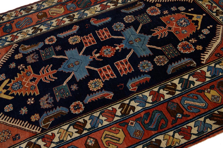Tappeto Gabbeh Royal Persiano di Lana Annodato a Mano (288x180 cm