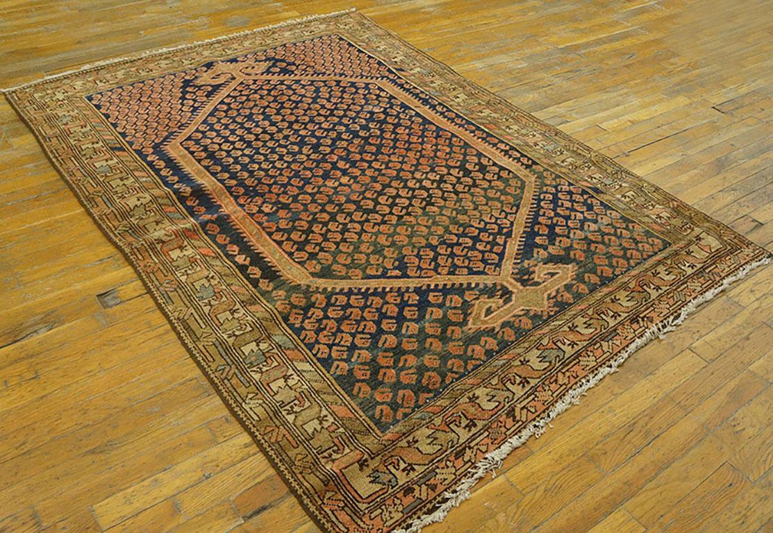 Antique Persian Hamadan Rug In Good Condition In New York, NY