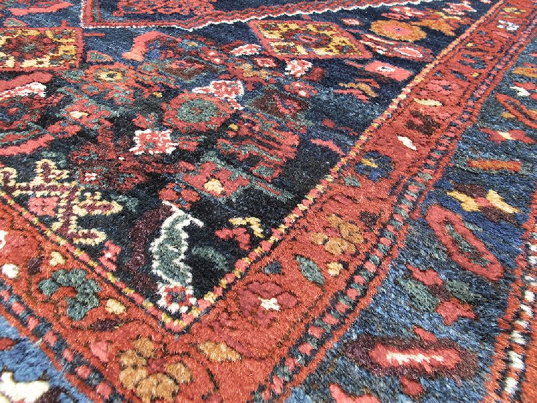Antique Persian Hamadan Rug, Early 20th Century

Additional Information:
Dimensions: 5'11