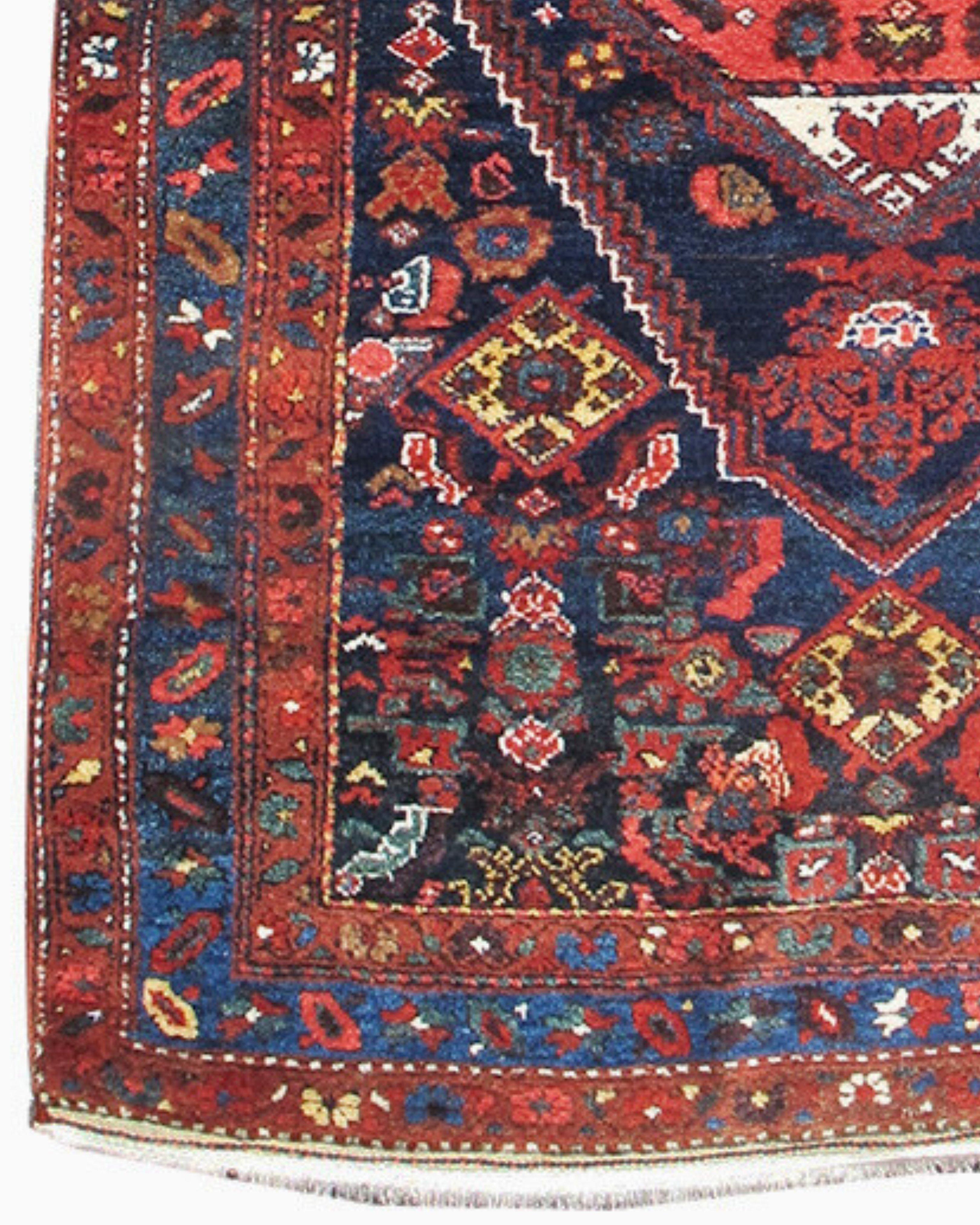 Antique Persian Hamadan Rug, Early 20th Century For Sale 1