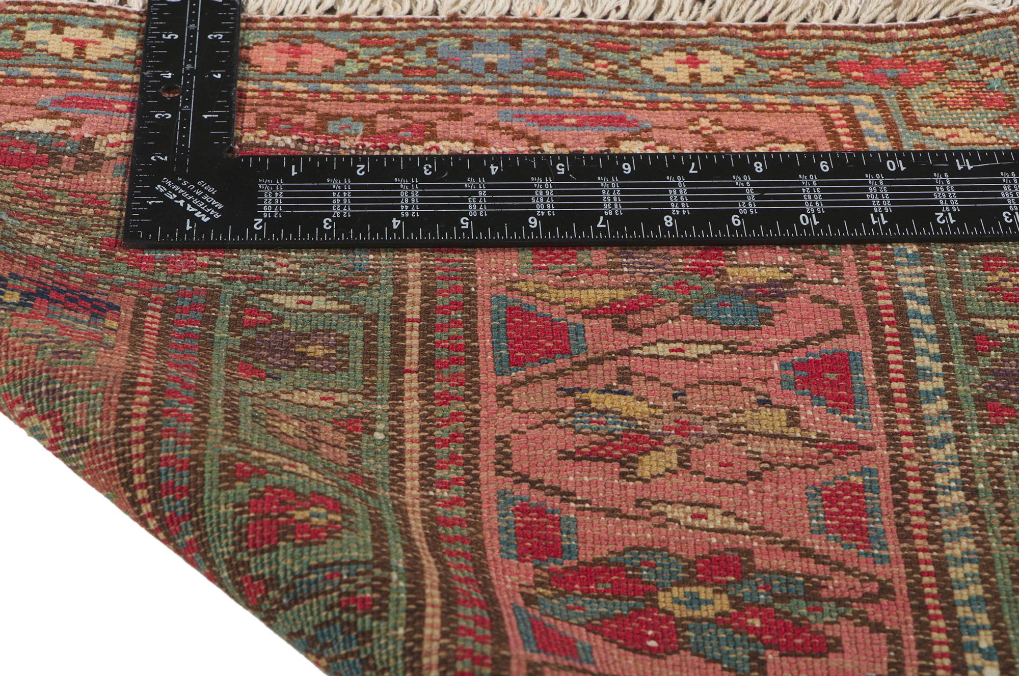Victorian Antique Persian Hamadan Rug For Sale