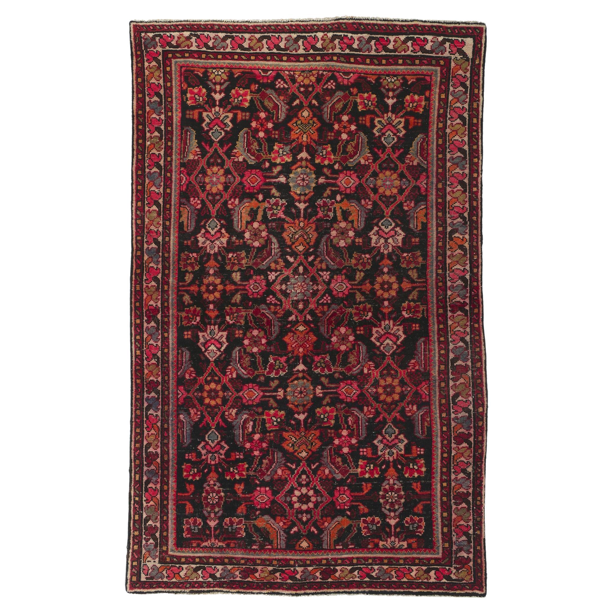Antique Persian Hamadan Rug For Sale