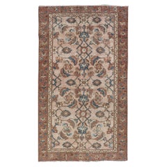 Antiker persischer Hamadan-Teppich aus Wolle mit ganzflächigem subgeometrischem Design