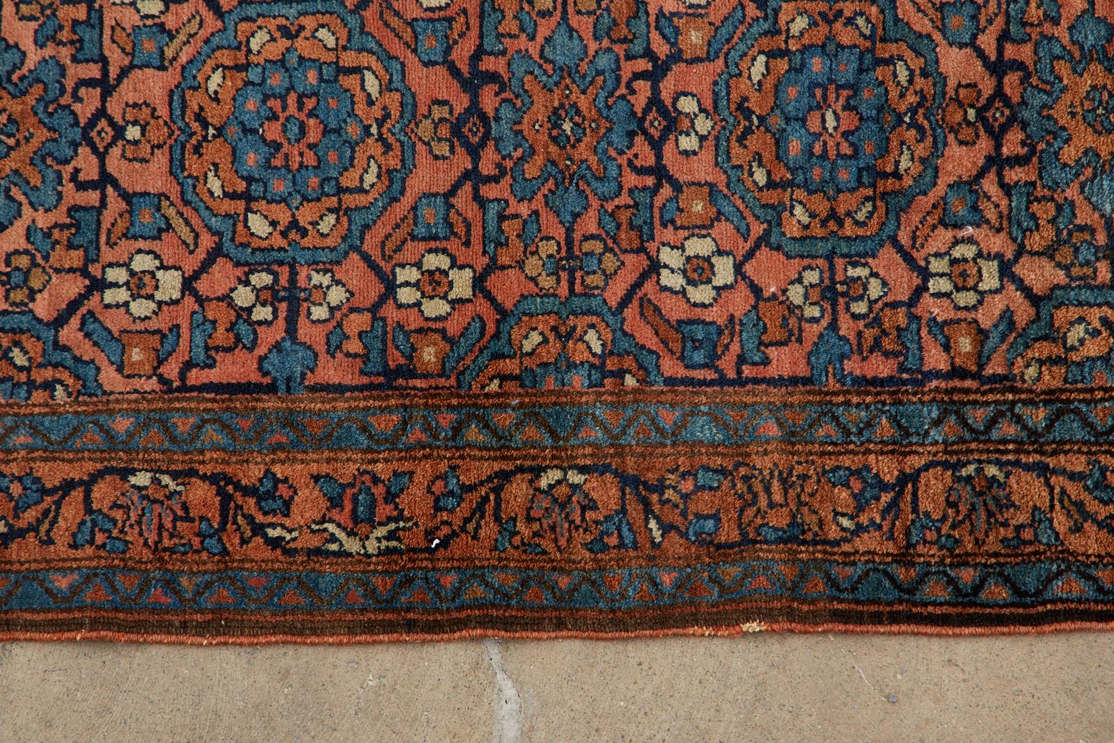 Antique Persian Hamadan Rug Modern Style For Sale 3
