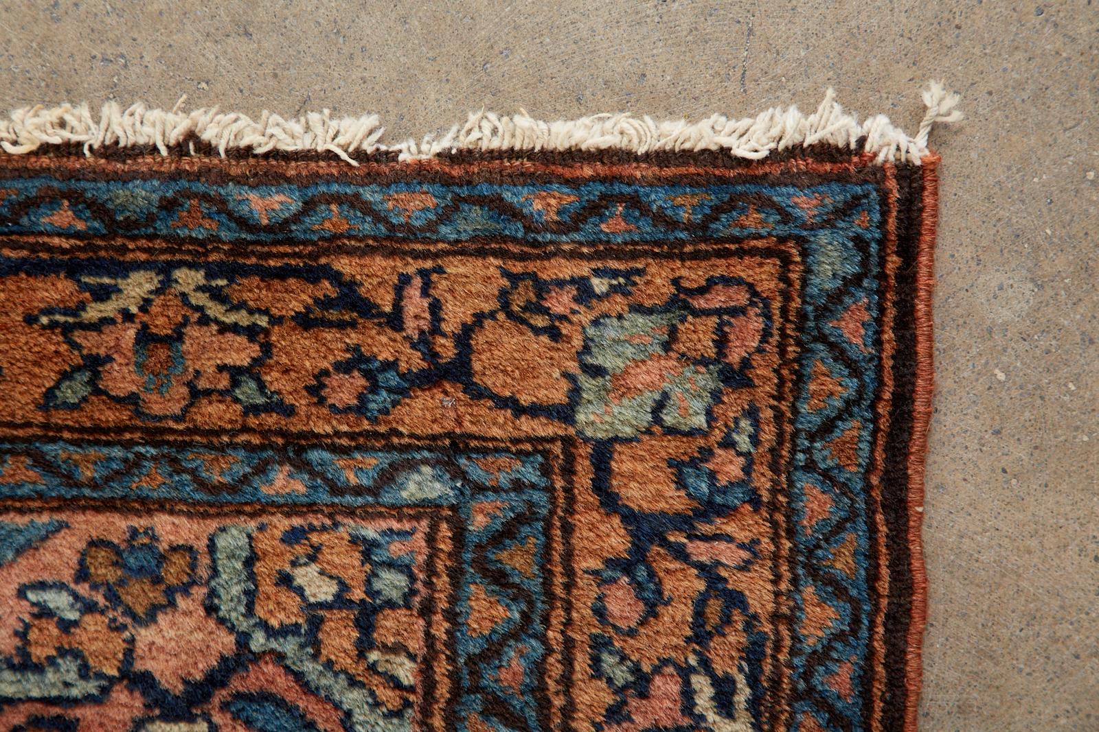 Antique Persian Hamadan Rug Modern Style For Sale 9