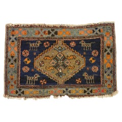 Antique Persian Hamadan Rug, Timeless Allure Meets Enigmatic Elegance