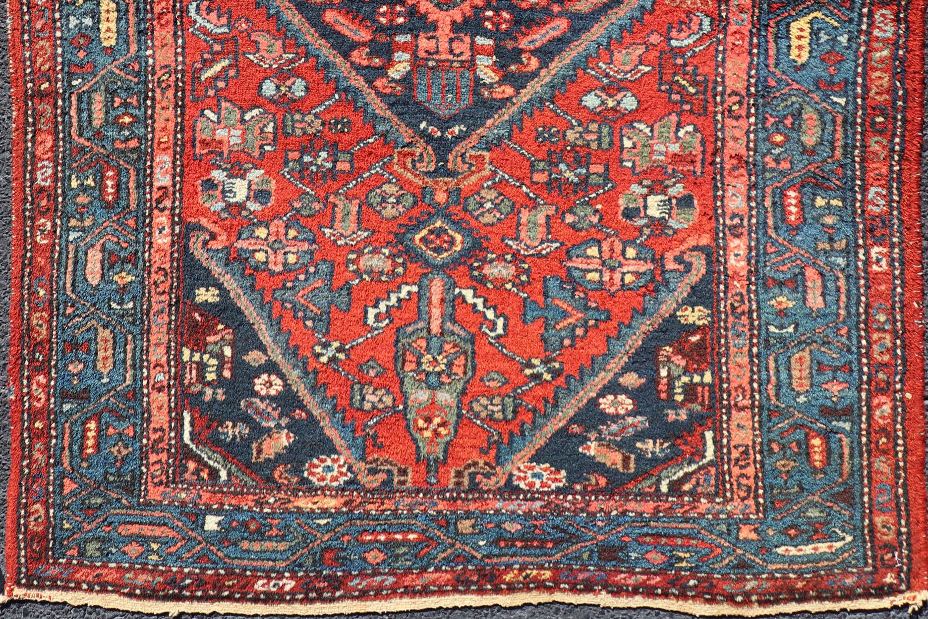 colorful vintage rug