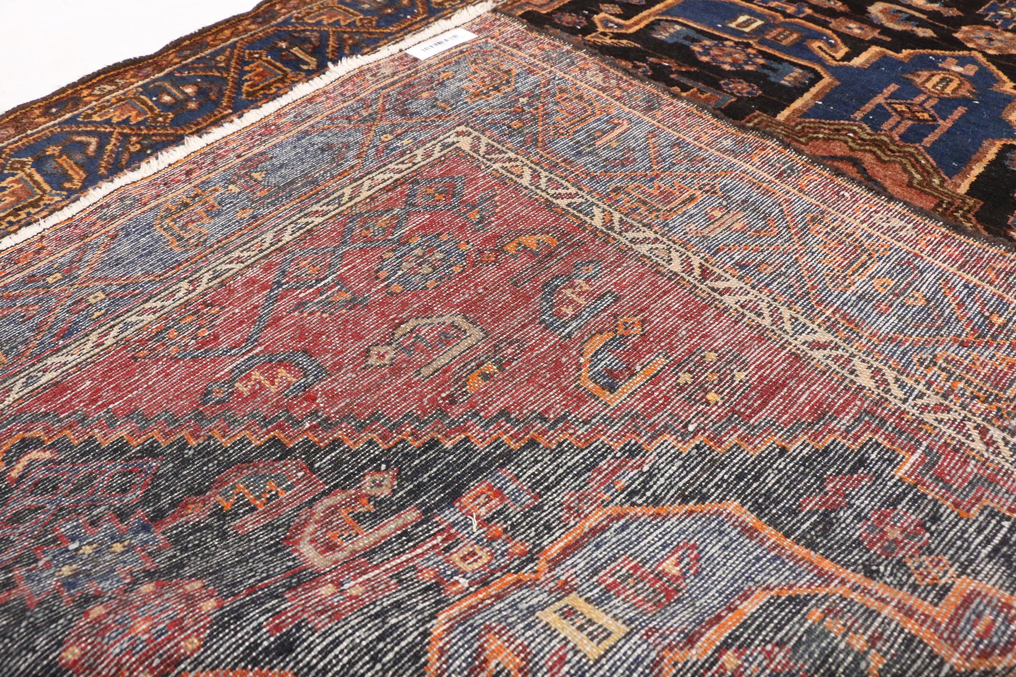 Antique Persian Nahavand Hamadan Rug For Sale 1