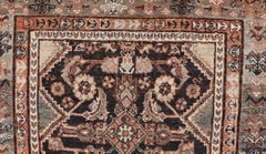 Antique Persian Hamadan Rug with Rich Floral and Geometric Design 3'6 x 6'4