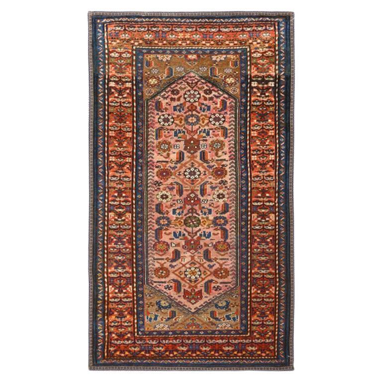 Tapis persan ancien Hamedan - Taille : 5 pieds 5 pouces x 3 pieds 0 pouces