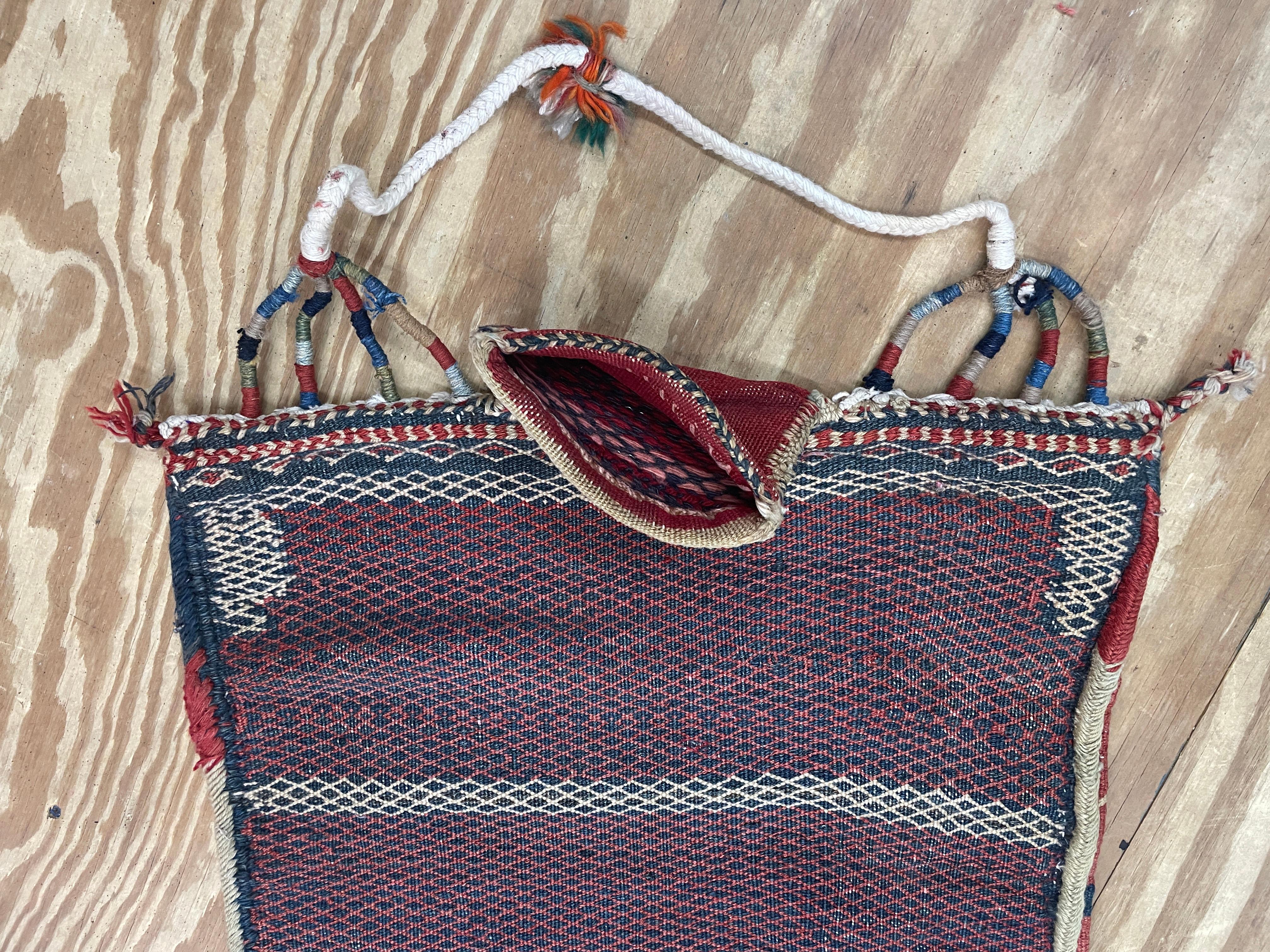 
Antique Kurdish rugs and bags are renowned for their distinctive patterns, vibrant colors, and high-quality craftsmanship. These textiles reflect the rich cultural heritage and artistic traditions of the Kurdish people, who inhabit regions spanning