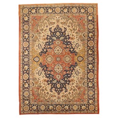 Vintage Persian Handwoven Area Rug