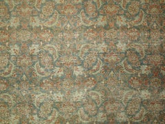Antique Persian Herati Tabriz Rug