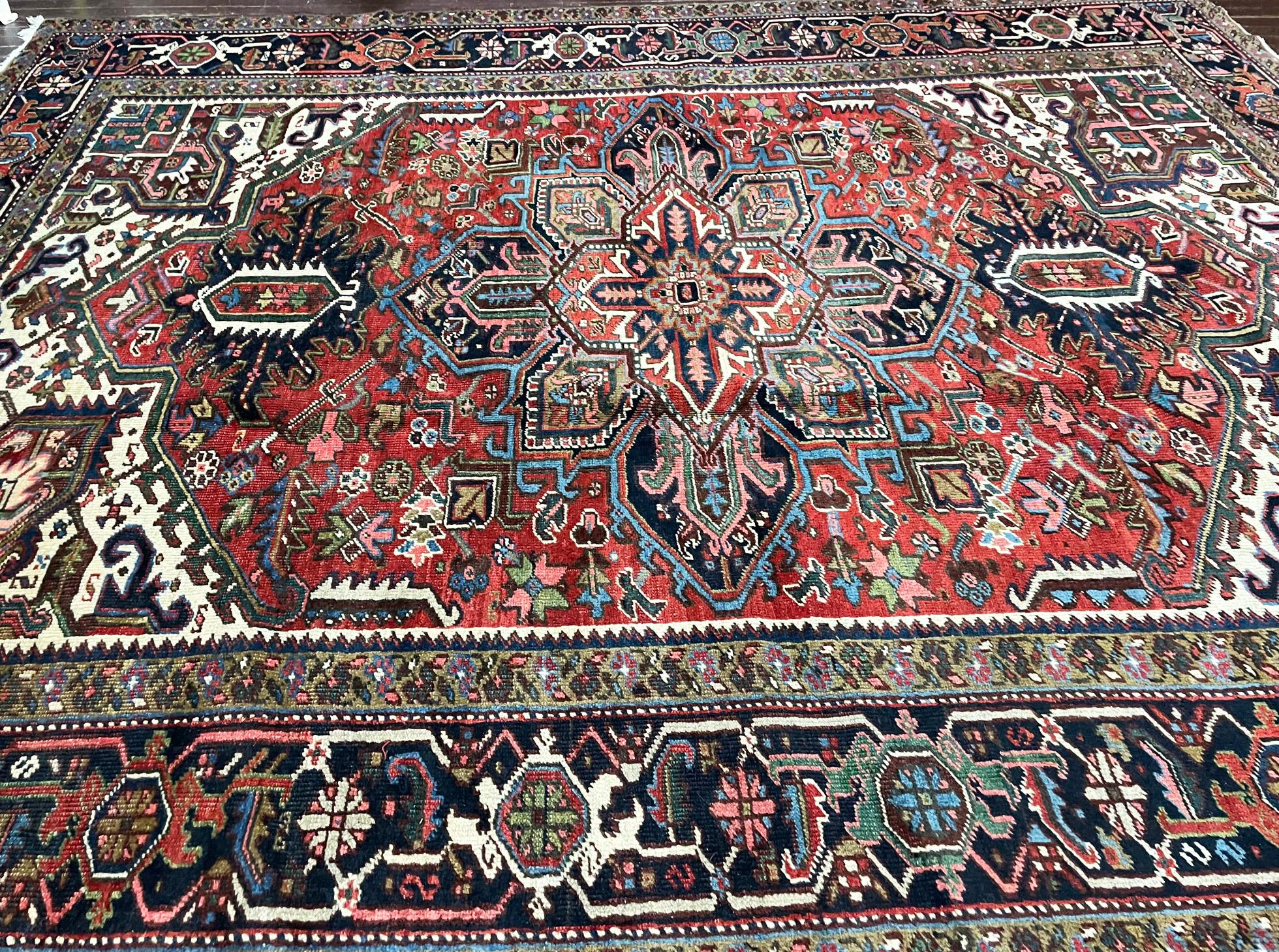Antique Persian Heriz Carpet 2