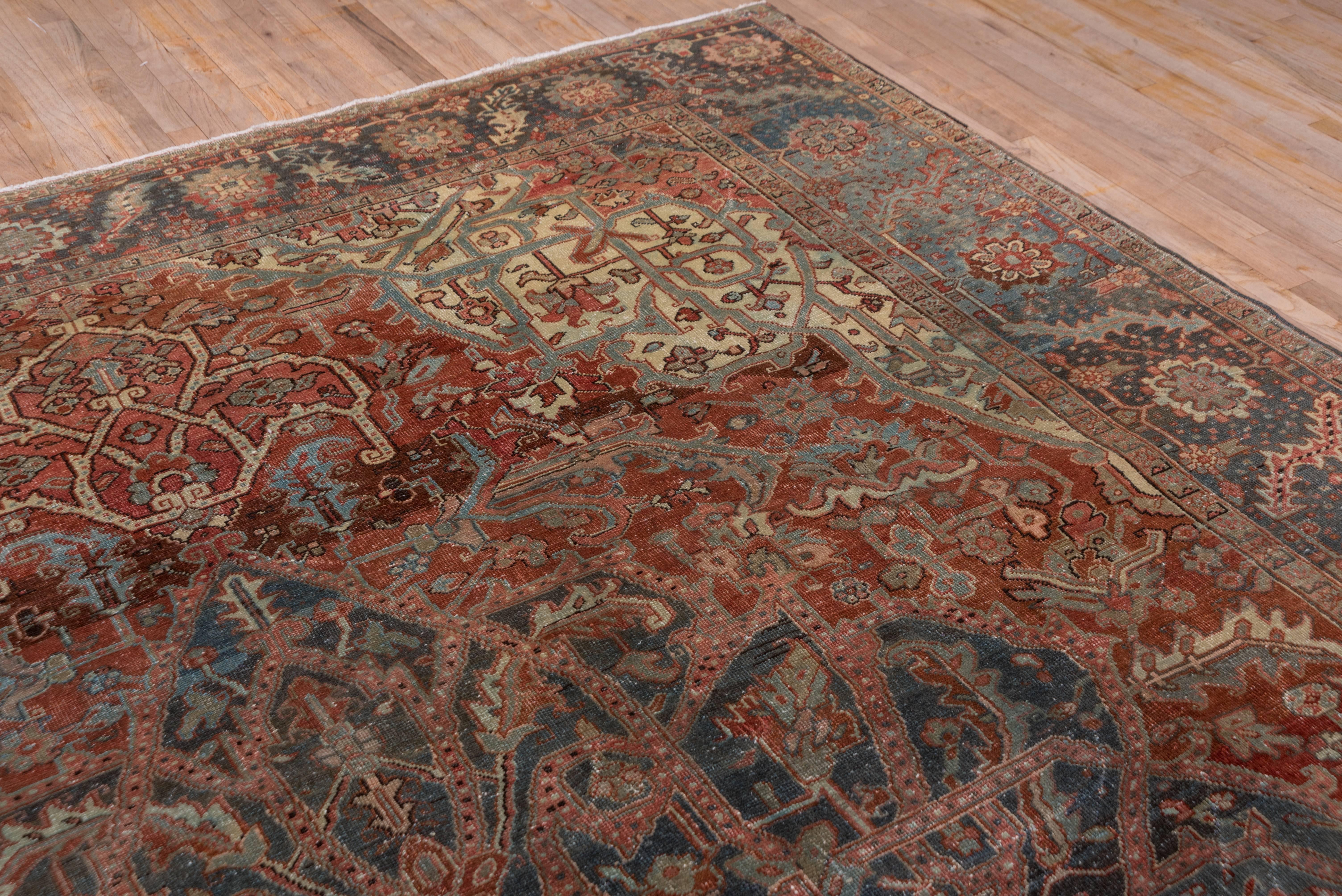 Antique Persian Heriz Carpet 3