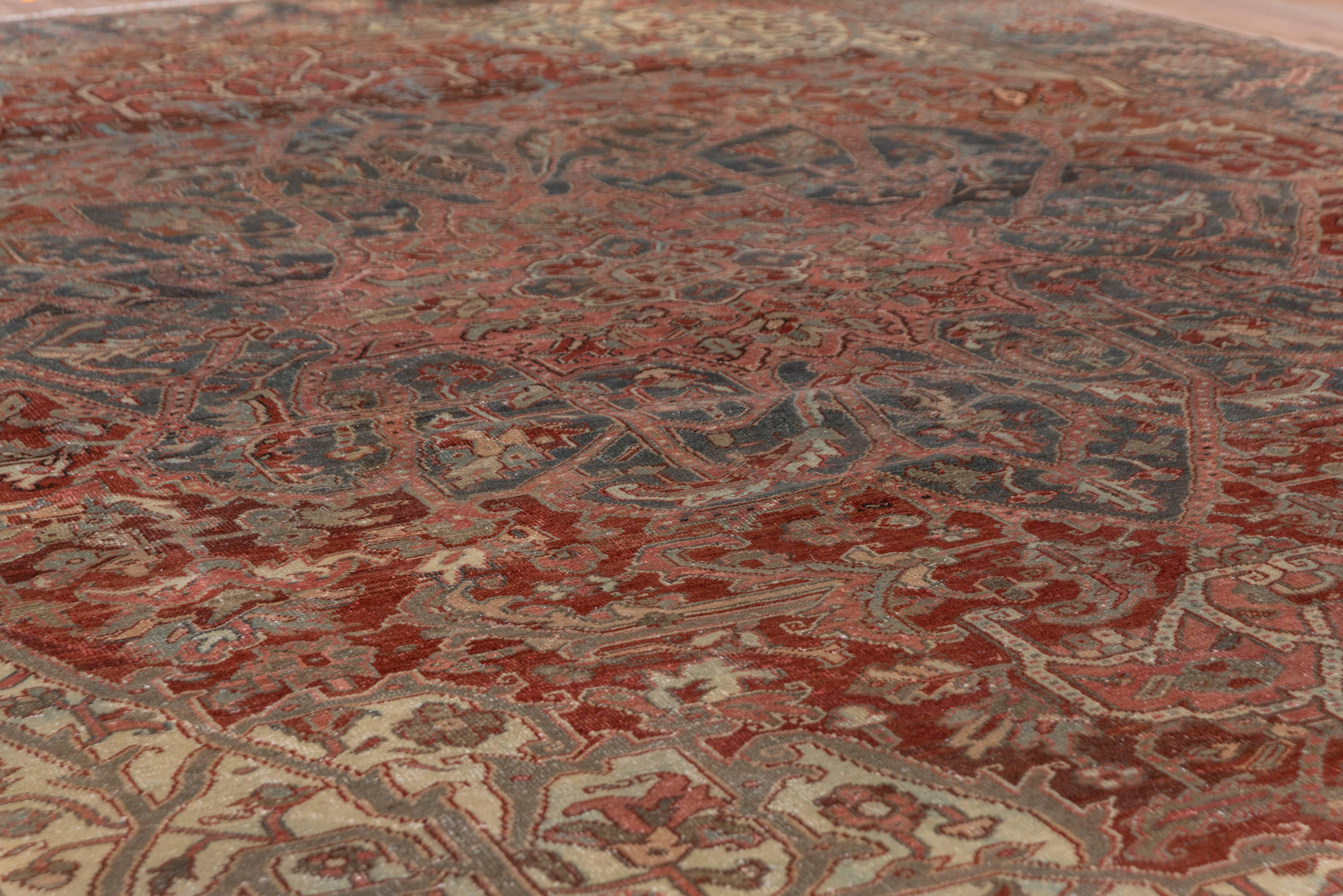 Antique Persian Heriz Carpet 5