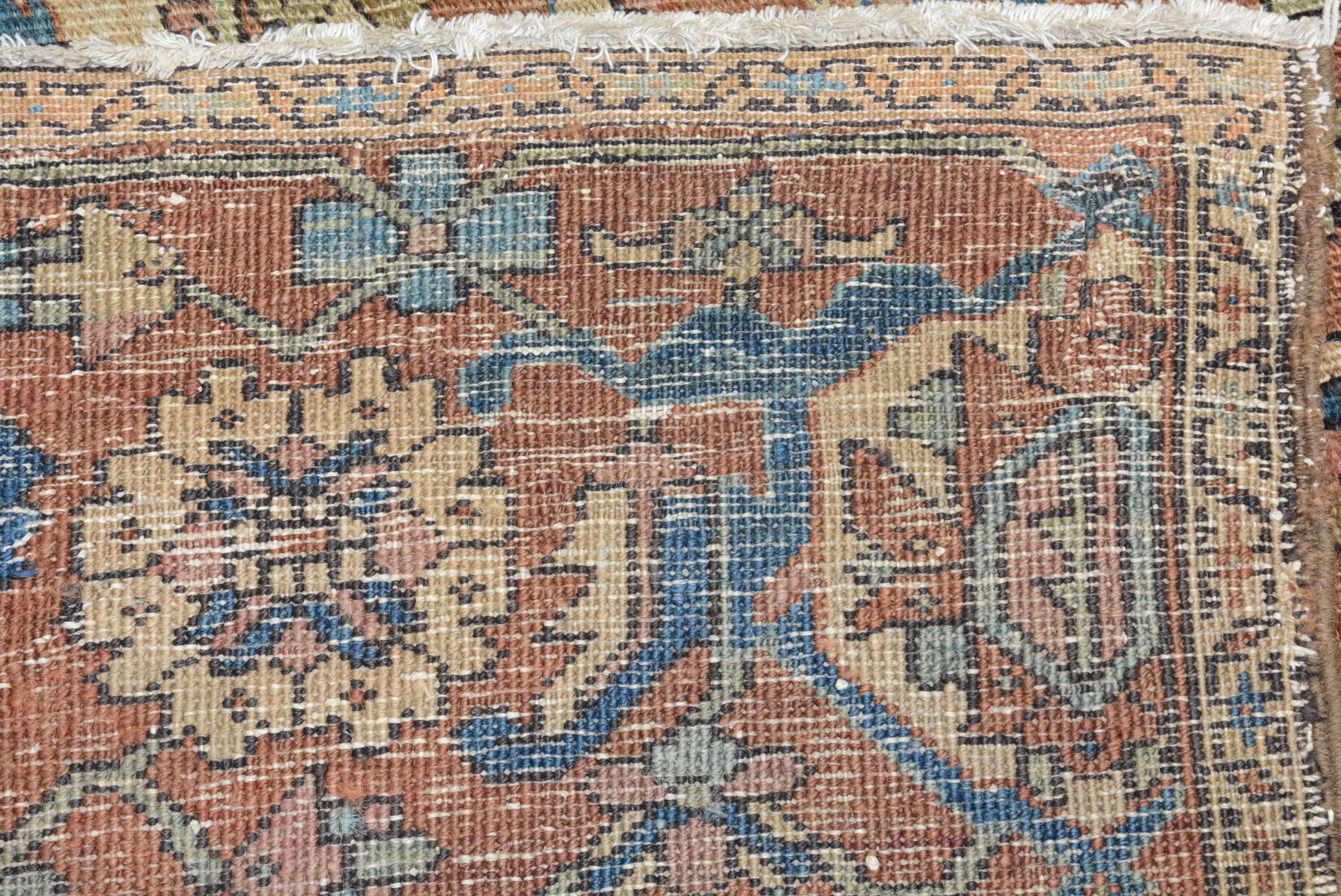 Antique Persian Heriz Carpet For Sale 5
