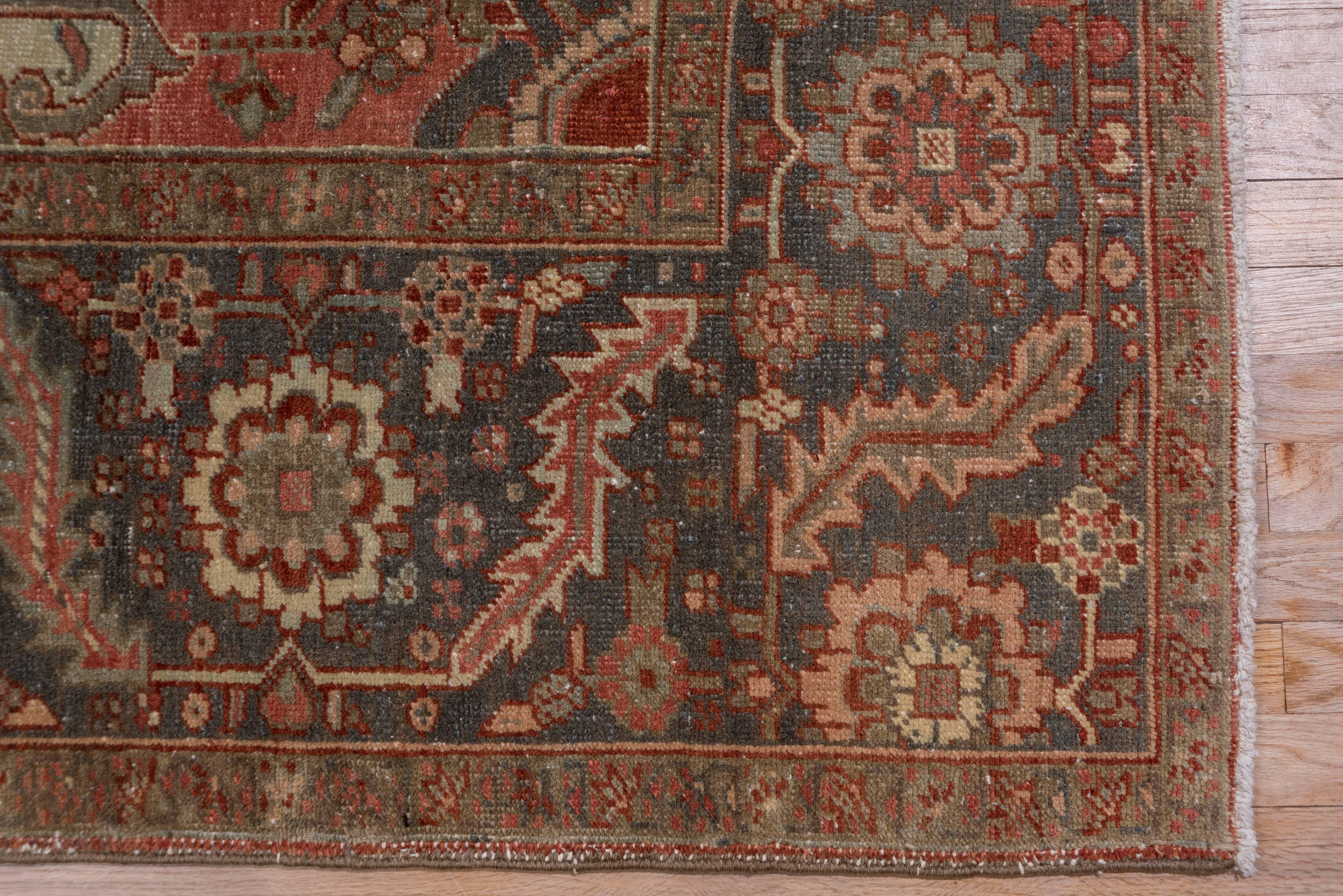 Antique Persian Heriz Carpet 6