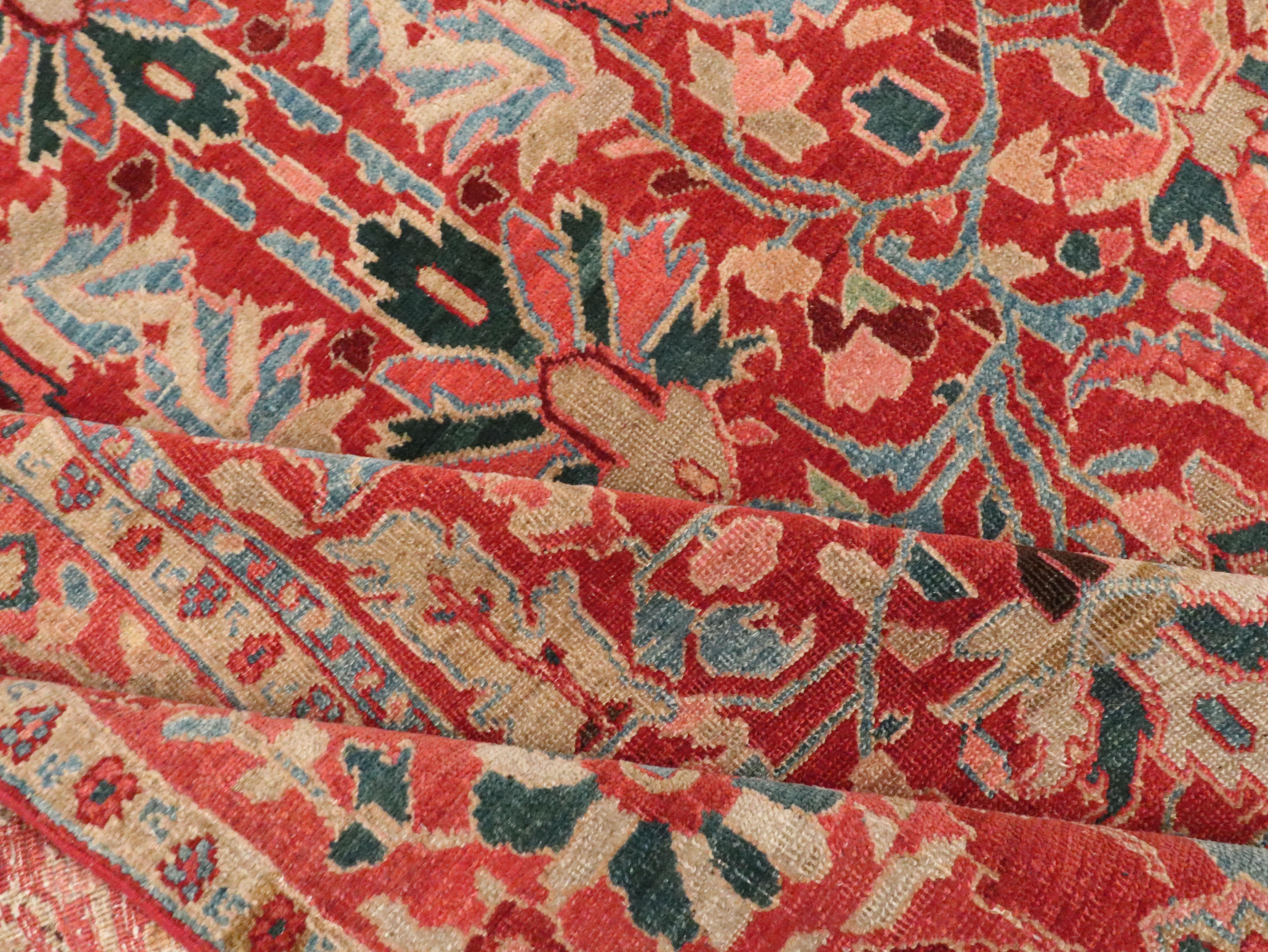 Antique Persian Heriz Carpet 6