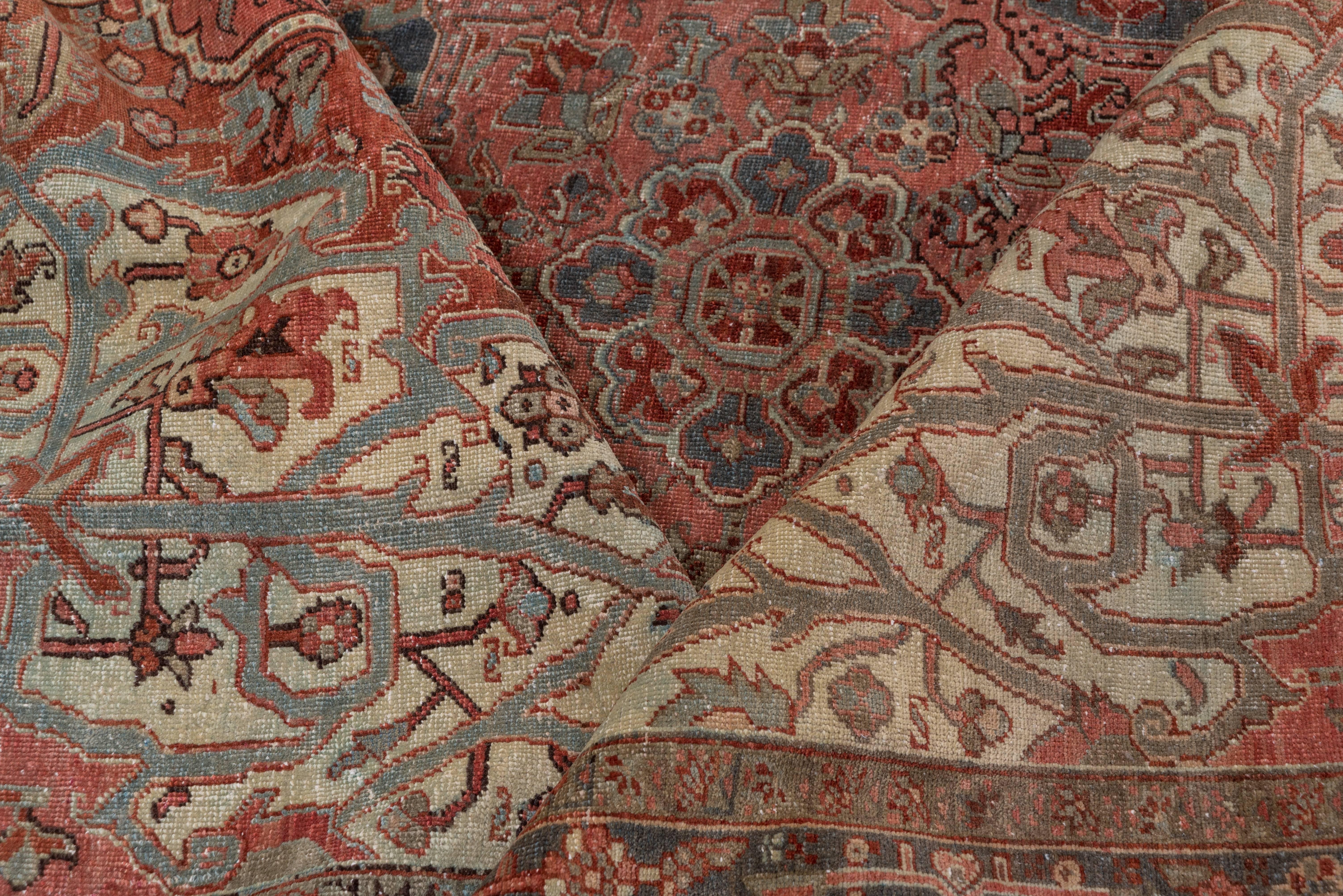 Antique Persian Heriz Carpet 7