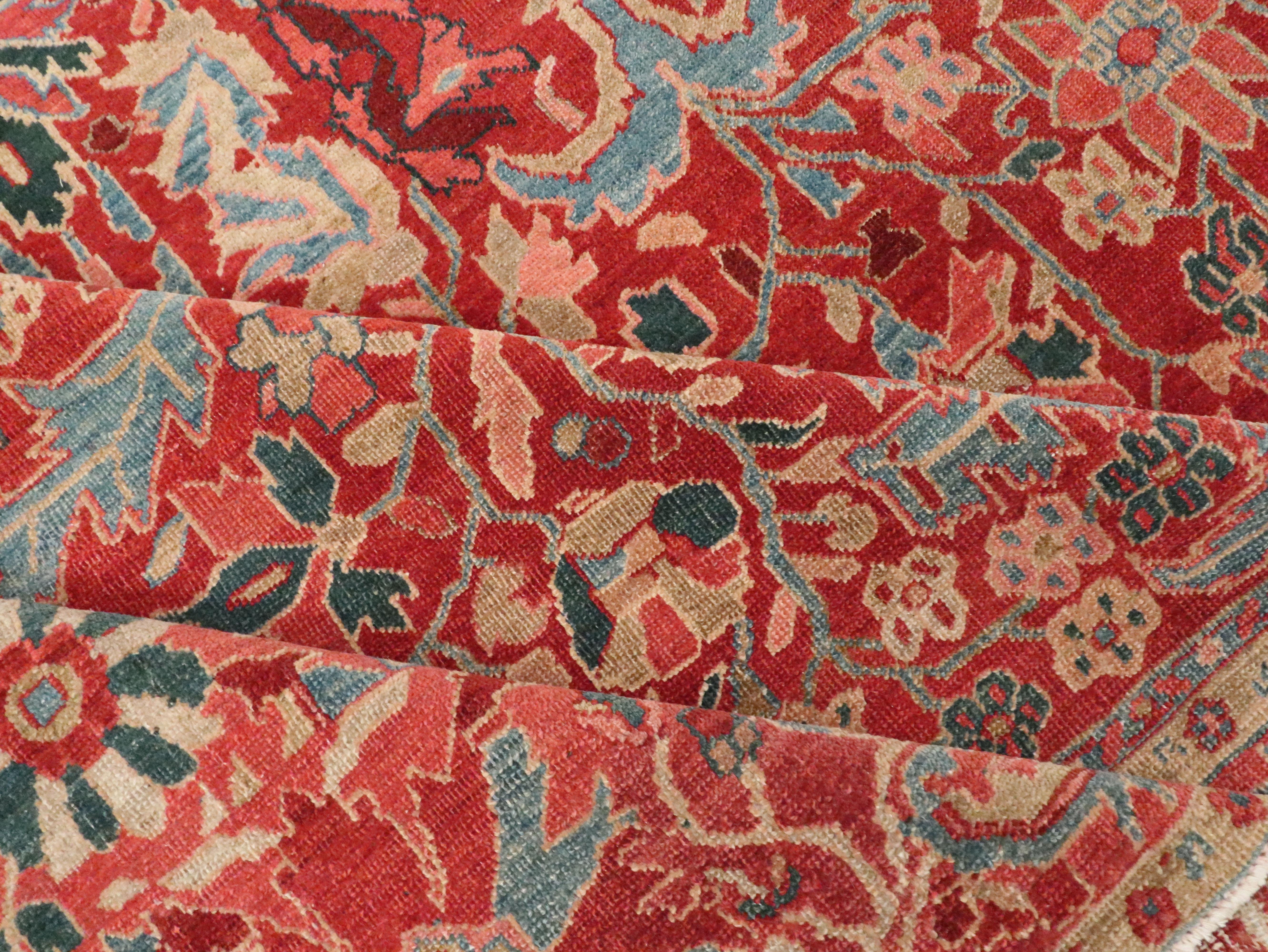 Antique Persian Heriz Carpet 10