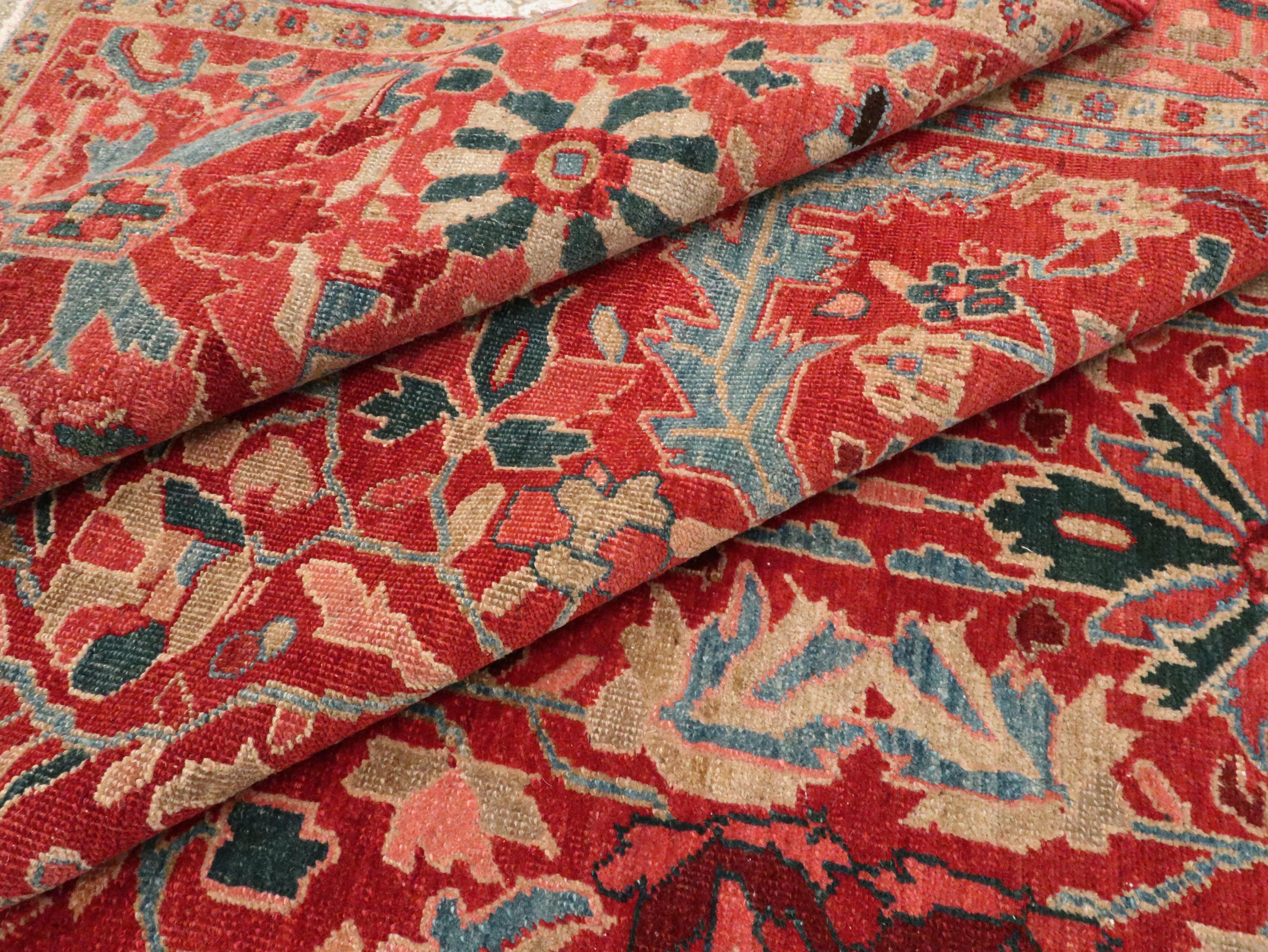Antique Persian Heriz Carpet 12