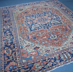 Antique Persian Heriz Carpet