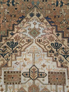 Antique Persian Heriz Carpet