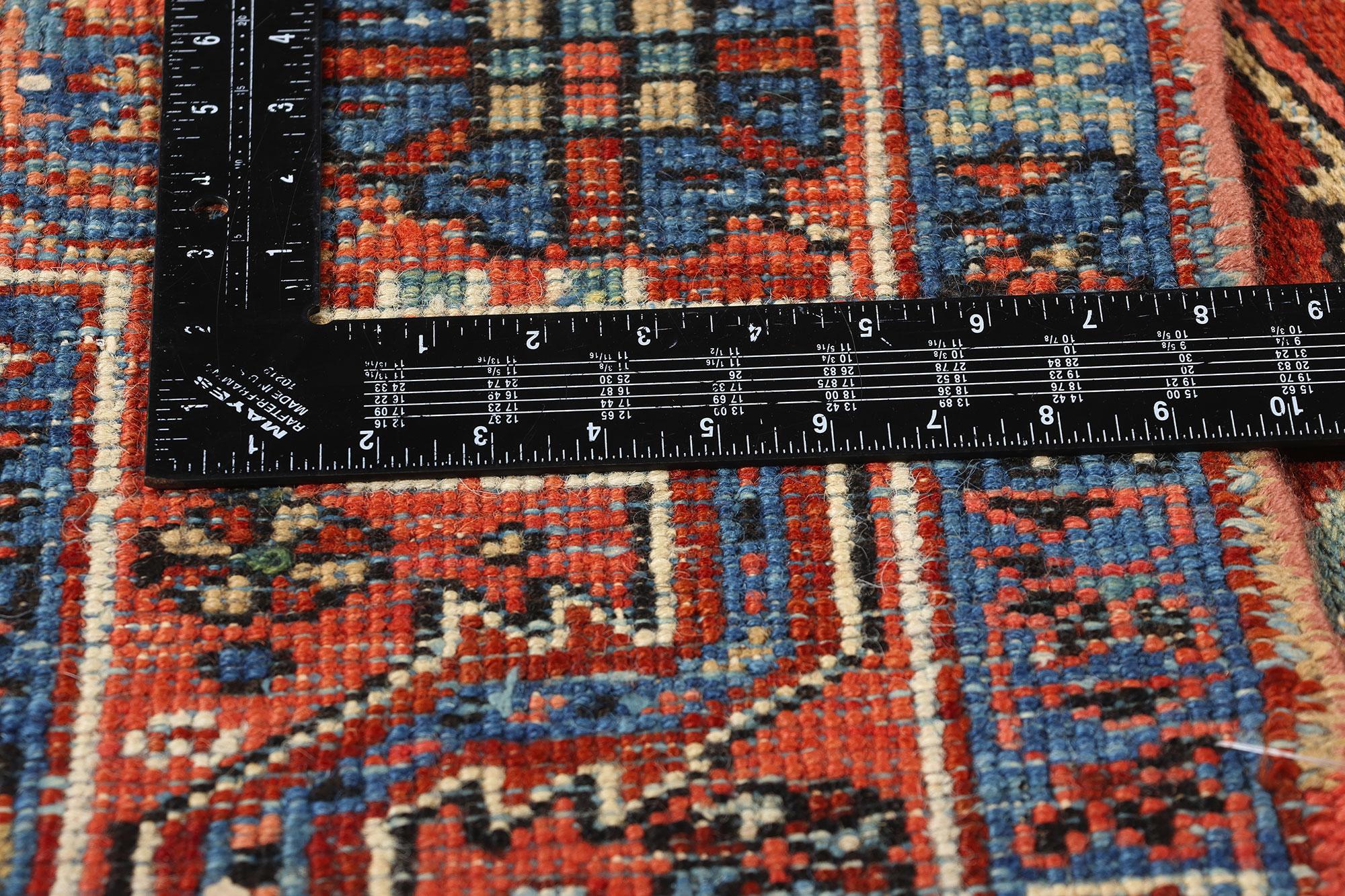 20th Century 1920's Persian Heriz Carpet with Modern Style and Timeless Elegance For Sale