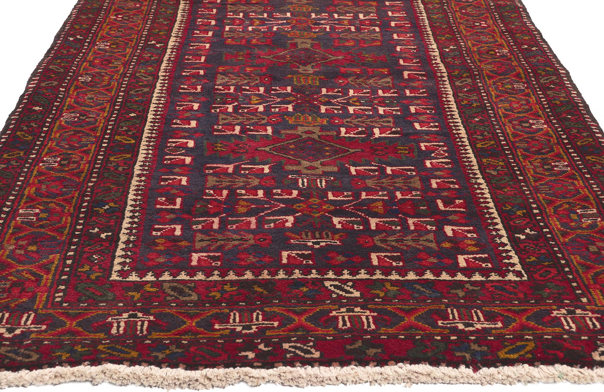 Tapis persan ancien Heriz Bon état - En vente à Dallas, TX