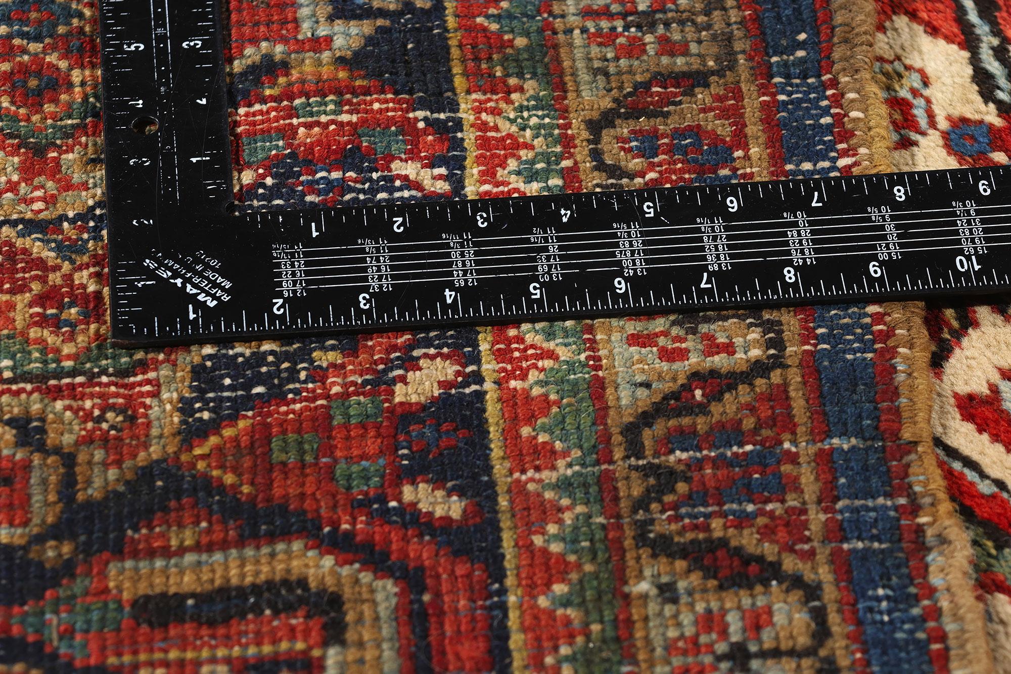 Persischer Heriz-Teppich aus den 1920er Jahren im modernen Stil im Angebot 4