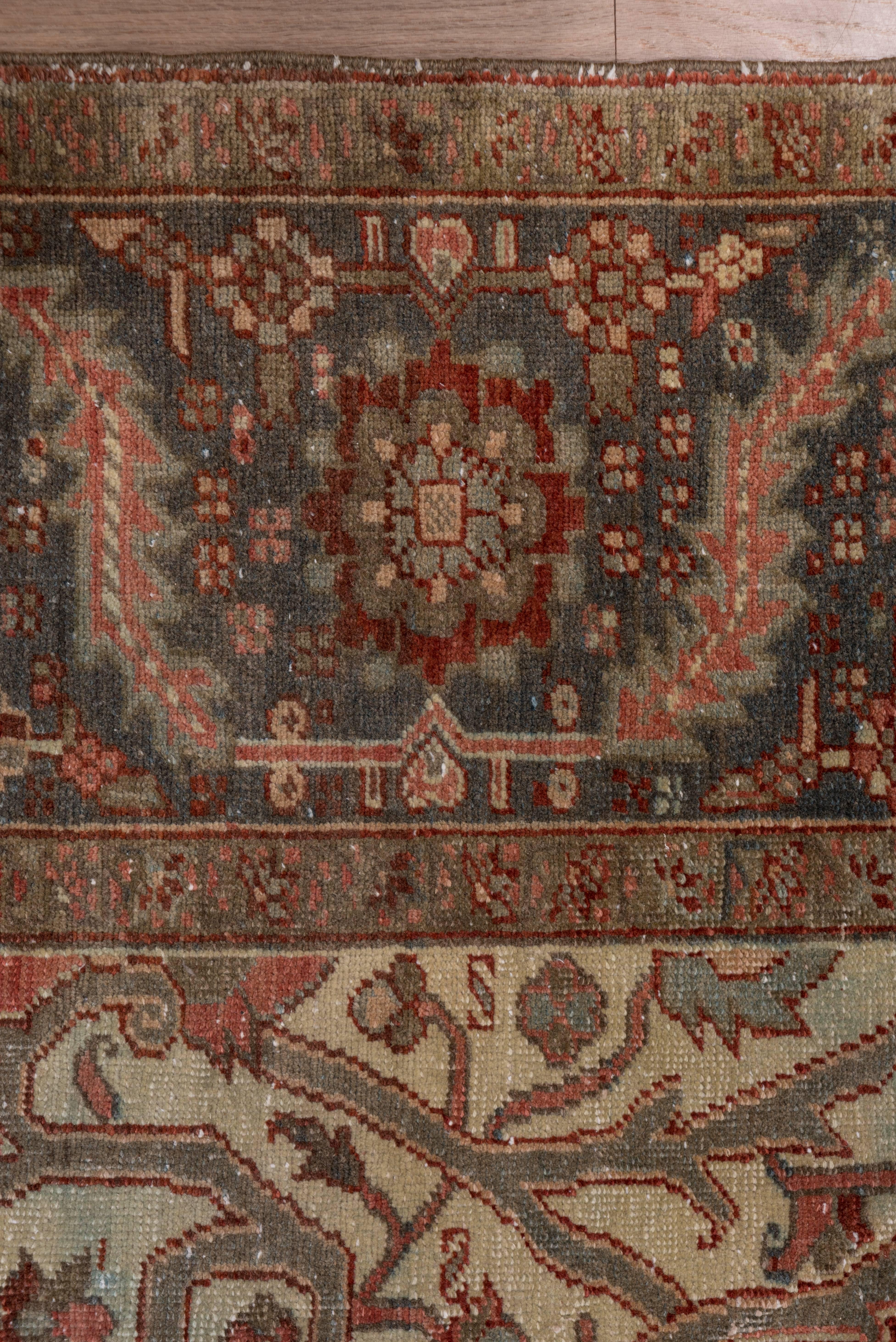Wool Antique Persian Heriz Carpet