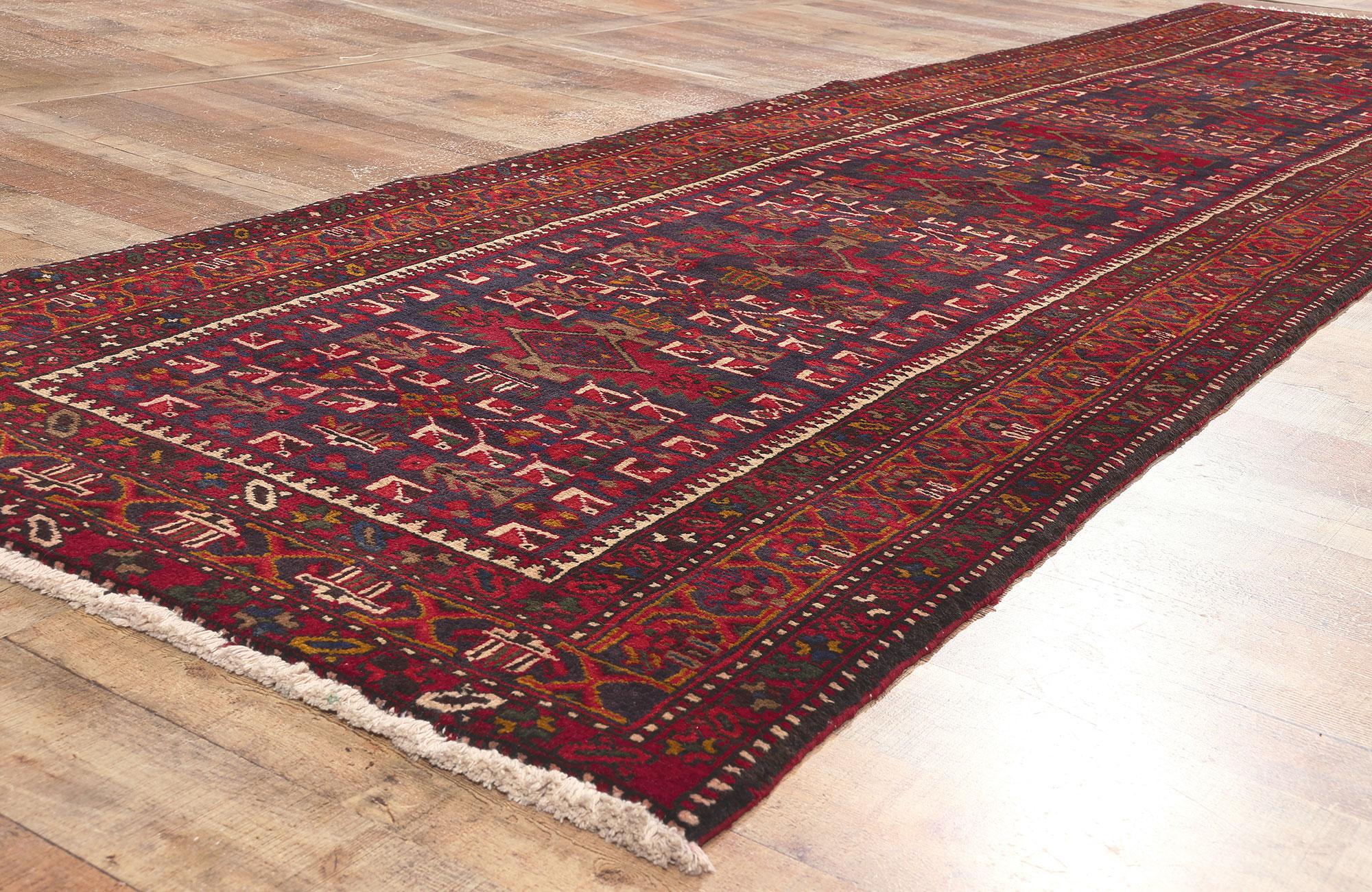 20ième siècle Tapis persan ancien Heriz en vente