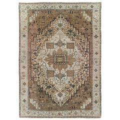 Antique Persian Heriz Carpet