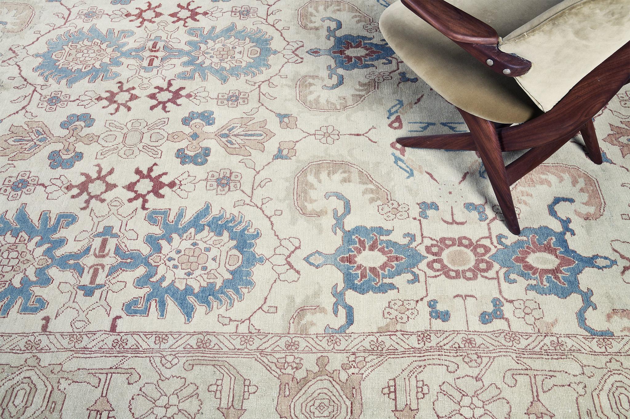 Antike persische Heriz im Angebot 3