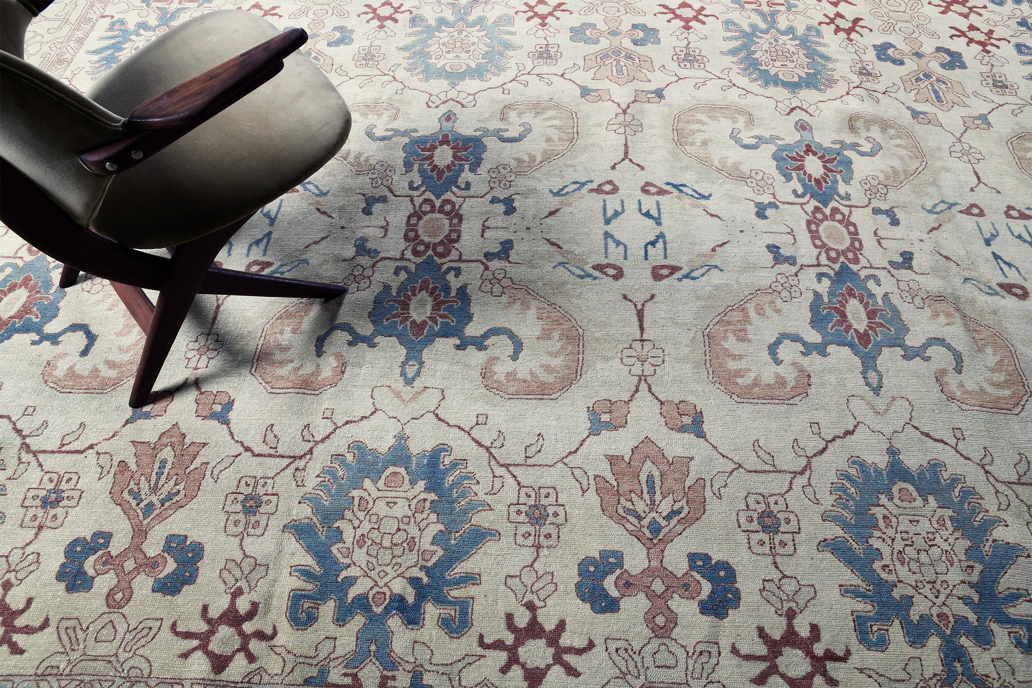 Antike persische Heriz im Angebot 2