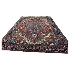 Antiker persischer Heriz- Orientalischer Teppich aus Heriz, um 1930, RR4798         20% RABATT