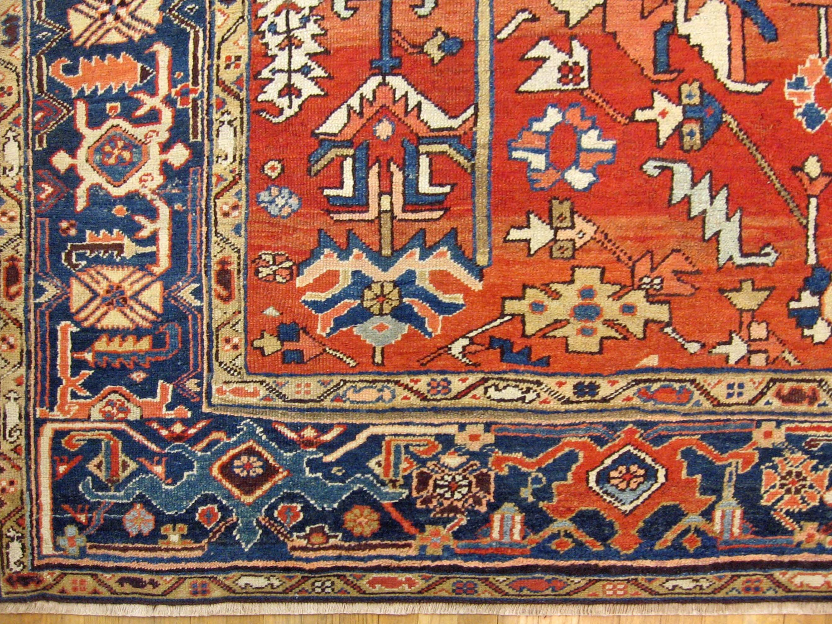 persian carpet sizes