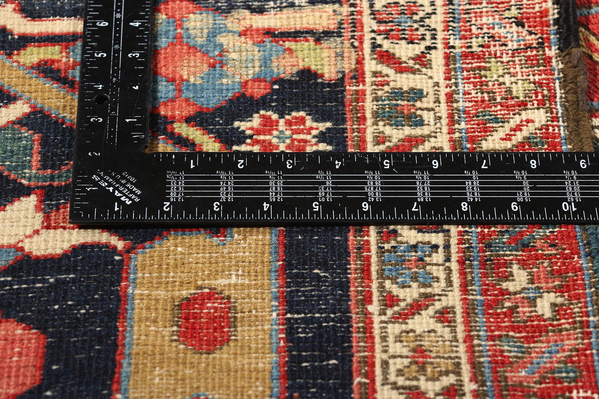 20th Century Antique Persian Heriz Palatial Carpet, 13'04 x 18'05 For Sale