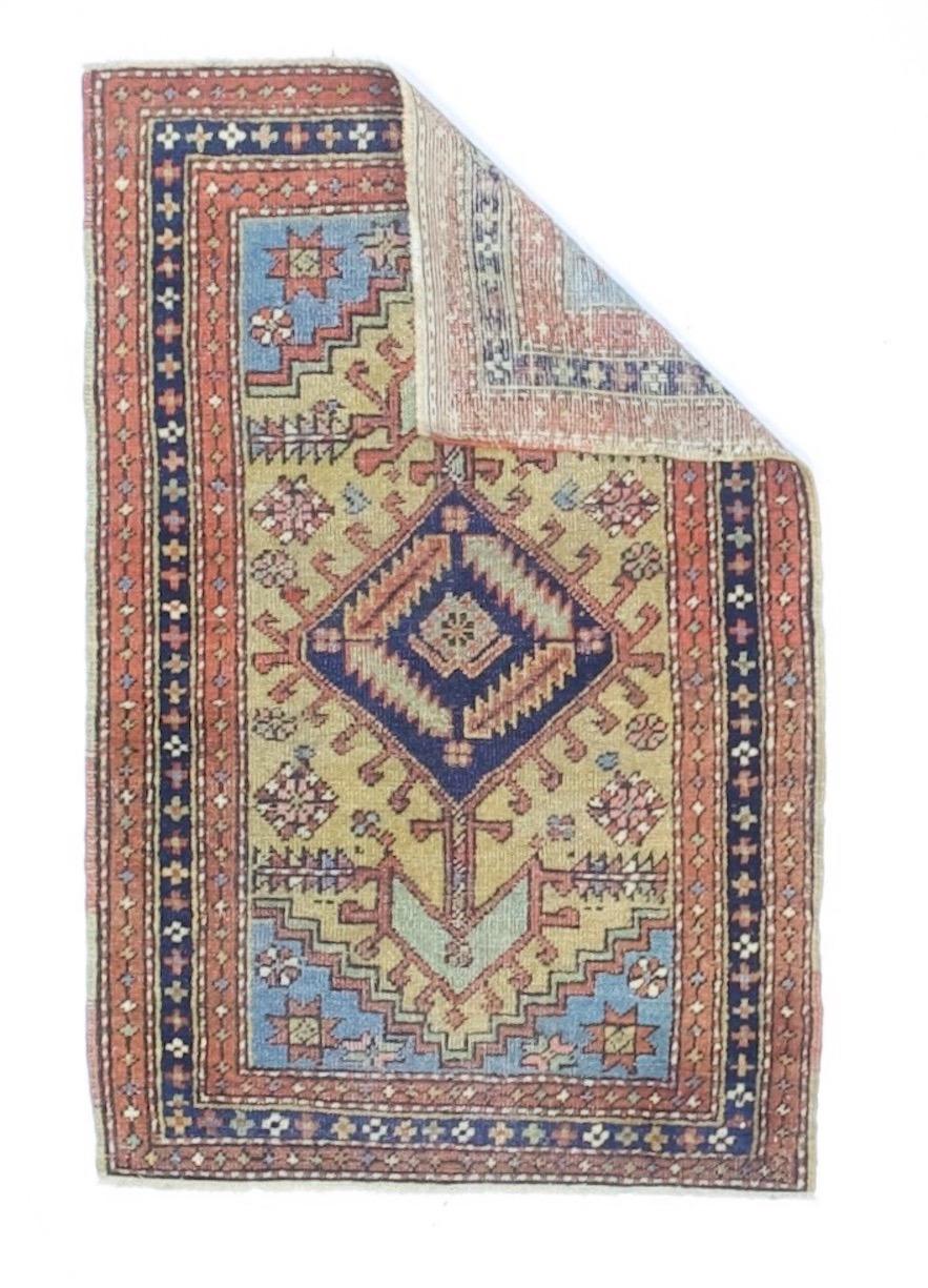 Antiker persischer Heriz-Teppich 2'6