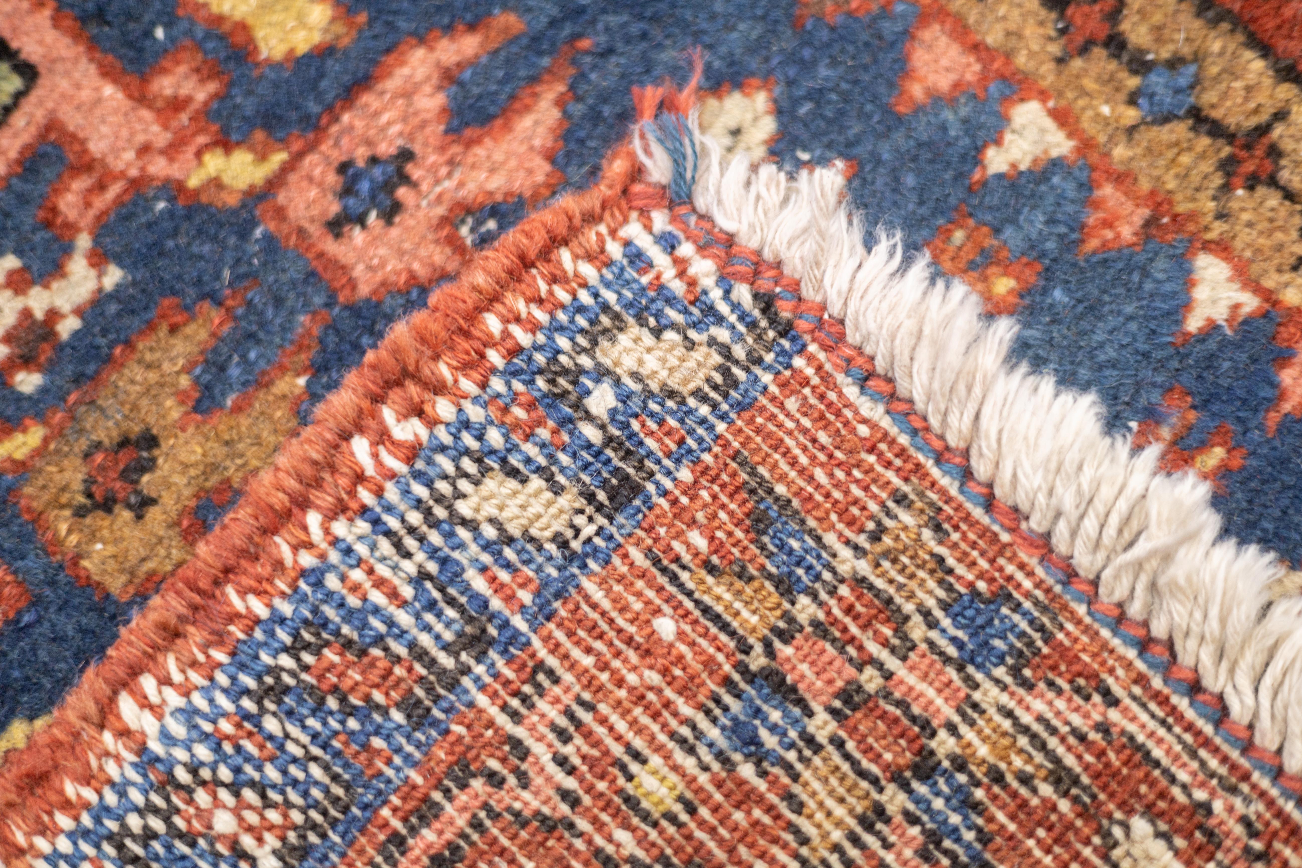 Antique Persian Heriz Rug 3'1'' x 3'11'' For Sale 5