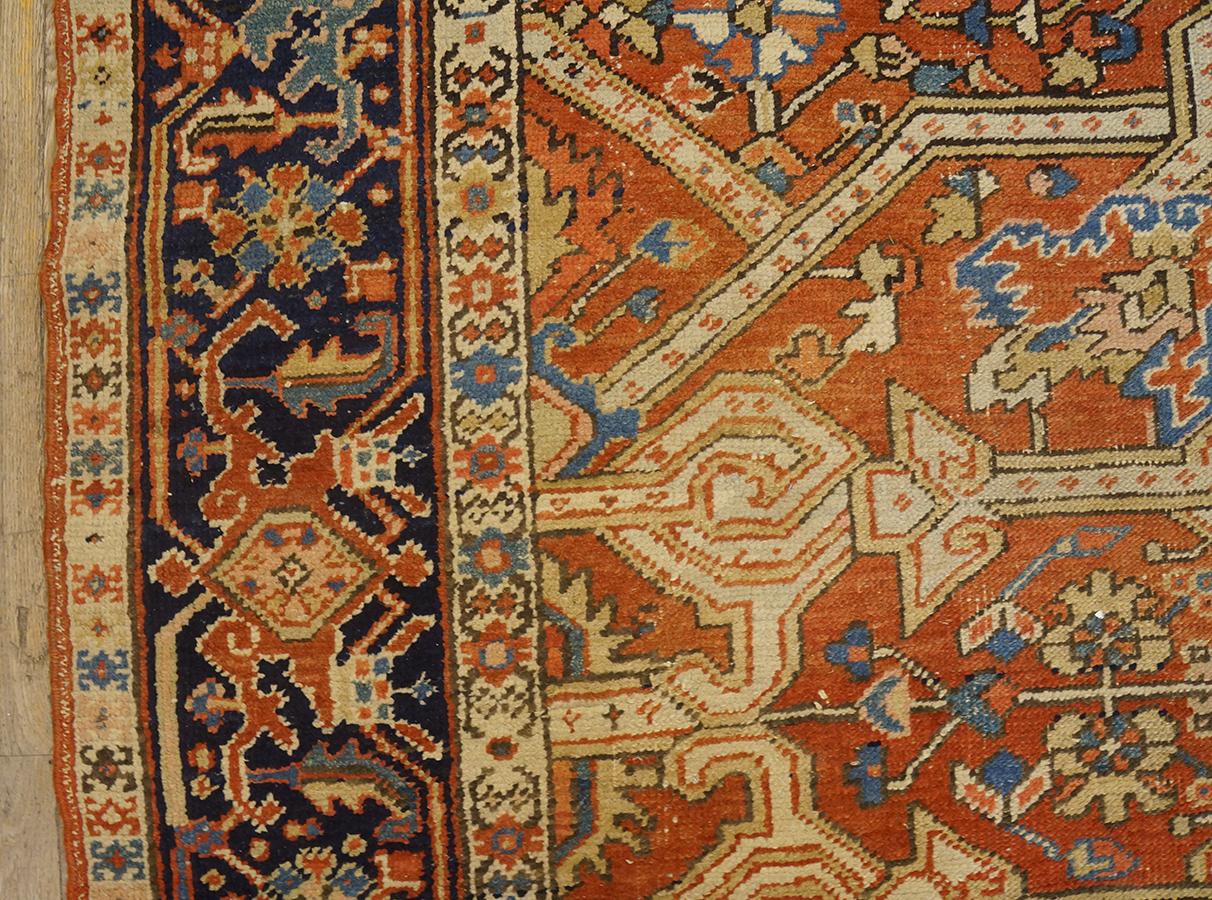 Late 19th Century N.W. Persian Heriz Carpet ( 8'3'' x 11'6'' - 250 x 350 cm ) For Sale 1