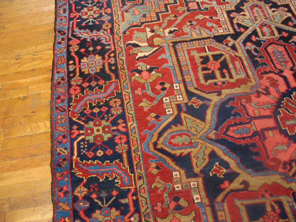 Mid-20th Century Antique Persian Heriz (Karajeh) Carpet