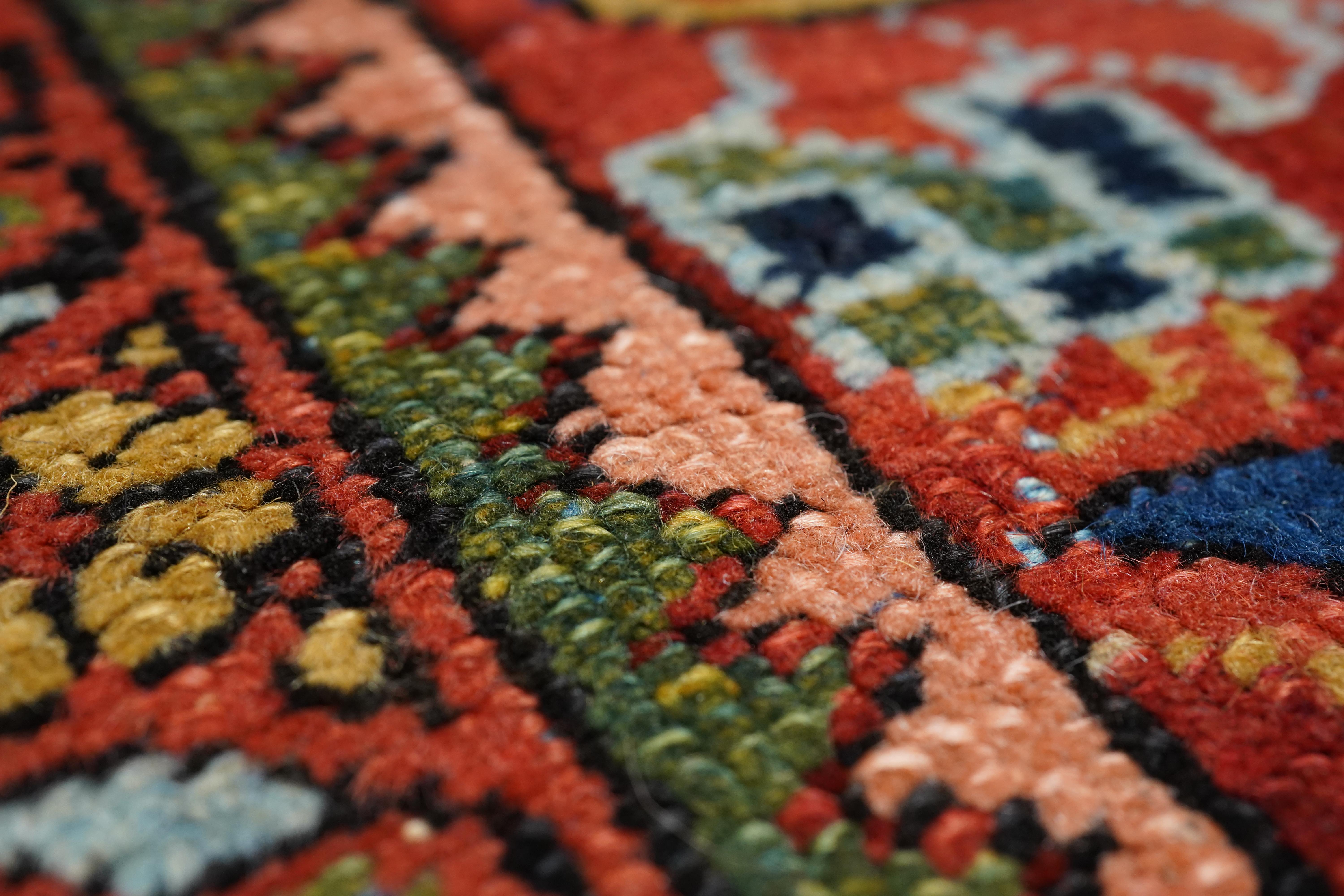 Alfombra Persa Heriz Antigua 8'5