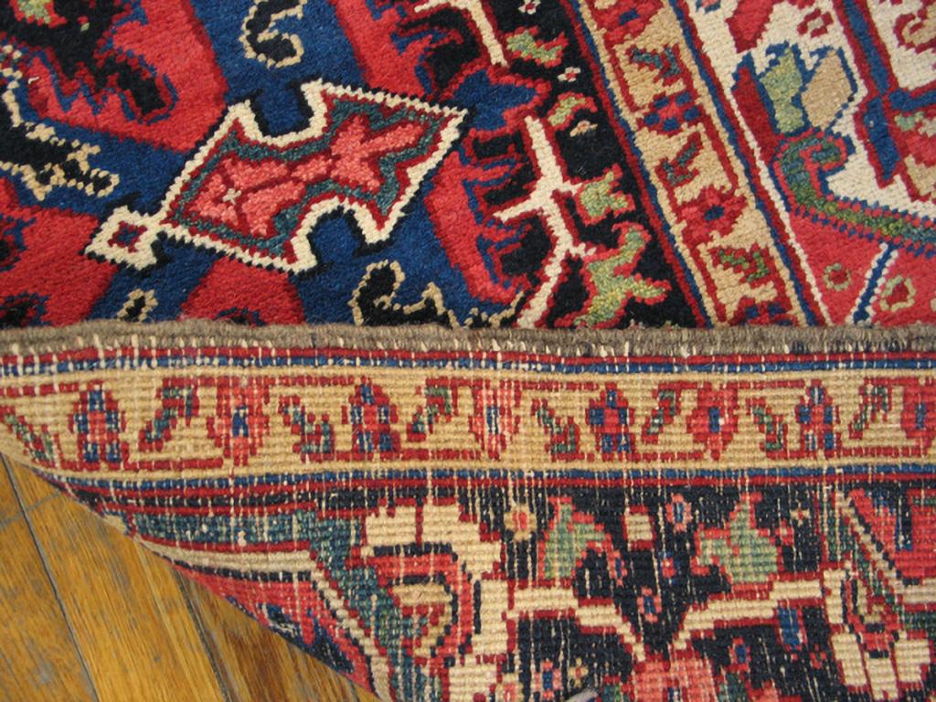 Wool 1920s Persian Heriz Carpet ( 9' x 11' 11