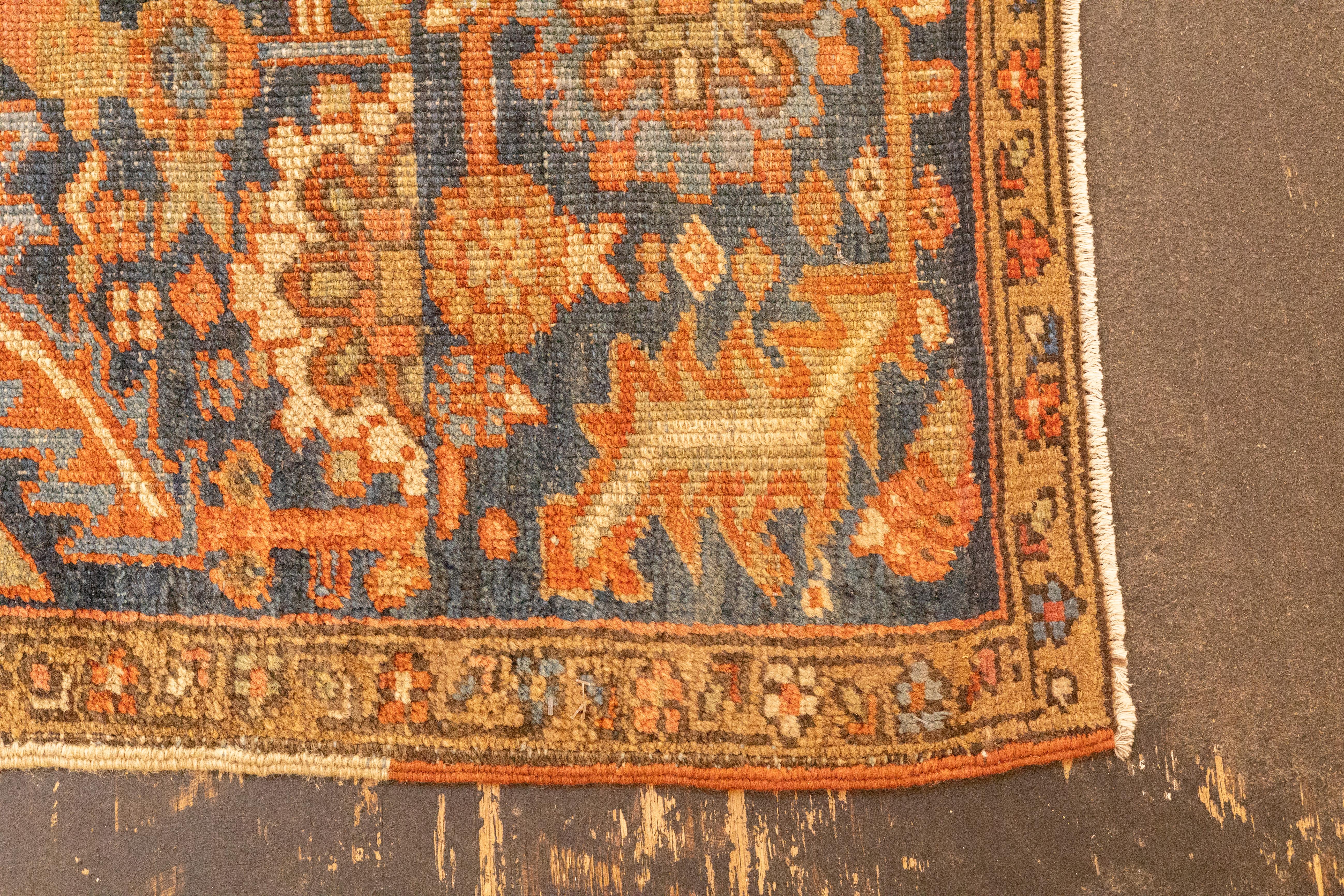 Alfombra Persa Heriz Antigua 9'9