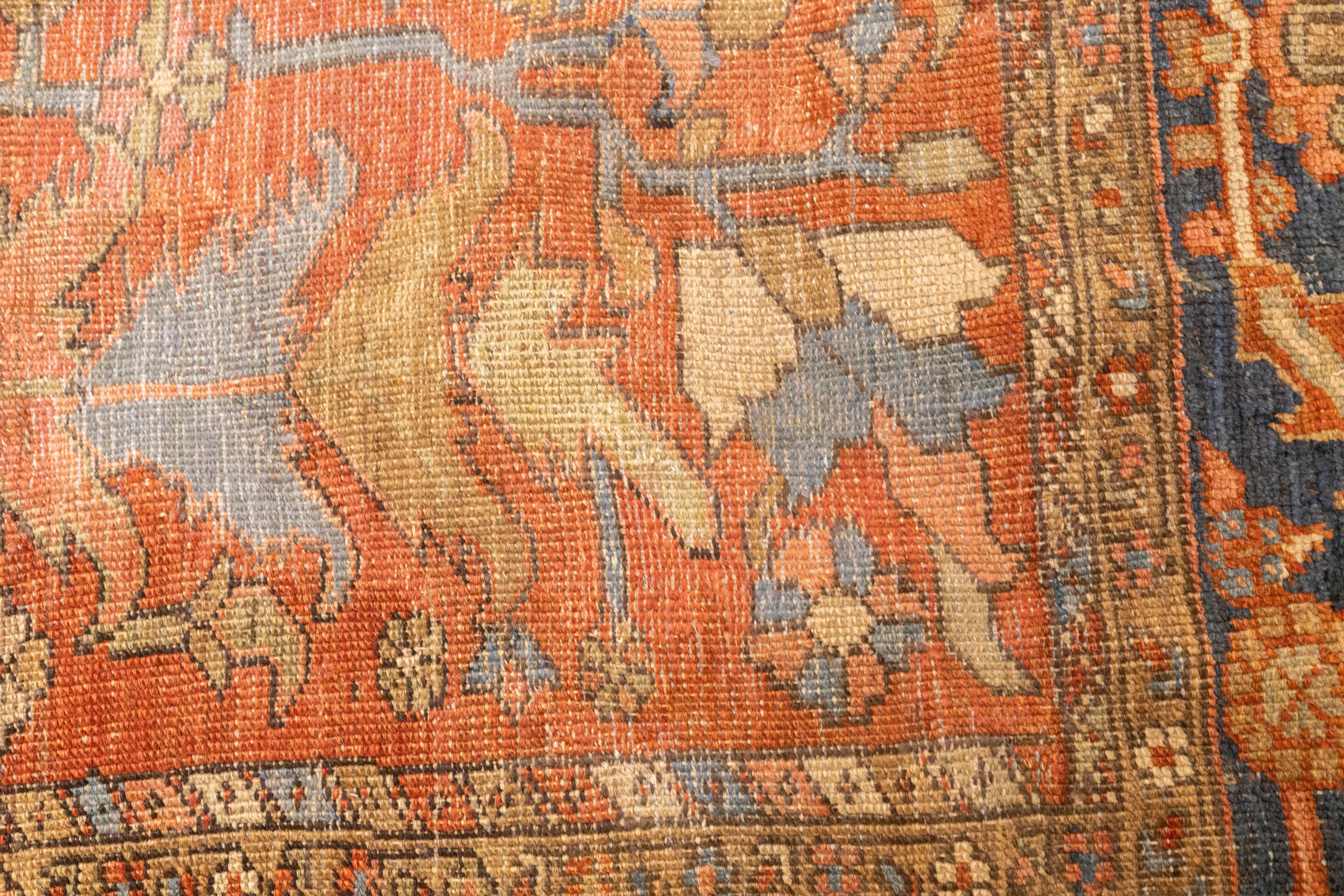 Alfombra Persa Heriz Antigua 9'9